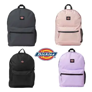 Dickies Essential Backpack for School and Everyday Use, 23L Capacity, Large Main Compartment, Front Zip Pocket, Side Water Bottle Pocket, Fully Padded Back Panel