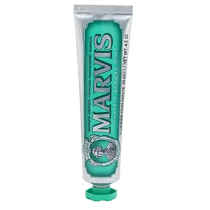 Marvis Classic Strong Mint Toothpaste 3oz Oral Care Refreshing Mint Flavor Italian Formula for Fresh Breath and Oral Hygiene - Daily