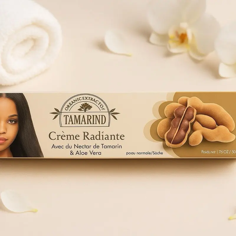 Radiante Tamarind cream for face and body with tamarind nectar aloe vera for normal skin 75oz
