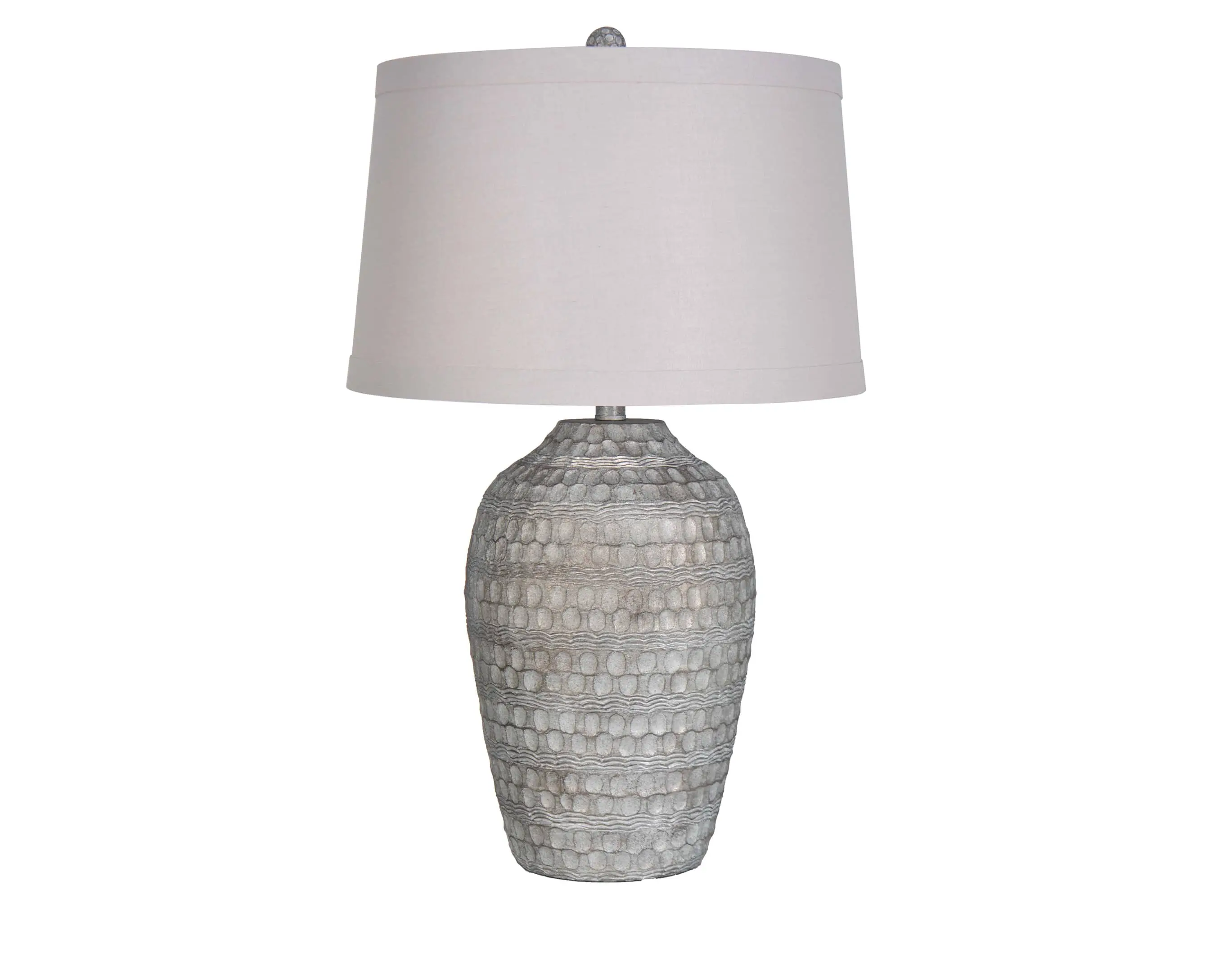 Dara Polyresin Base Table Lamp, Home Décor, Bedroom Living Room Office Nook