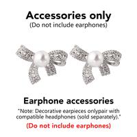 Pearl bowknot(Do not include earphones)