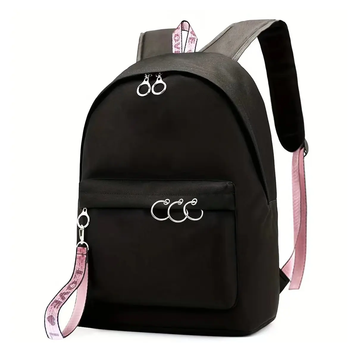 ALIKPOP Cute Versatile Backpack - Basic Sport-Ready School Backpack, Durable Outdoor Rucksack with Wear-Resist Oxford & Polyester Fabric, Adjustable Straps, High-Capacity Unisex Plain Animal Design for Lightweight Casual Use (Longevity Focused)