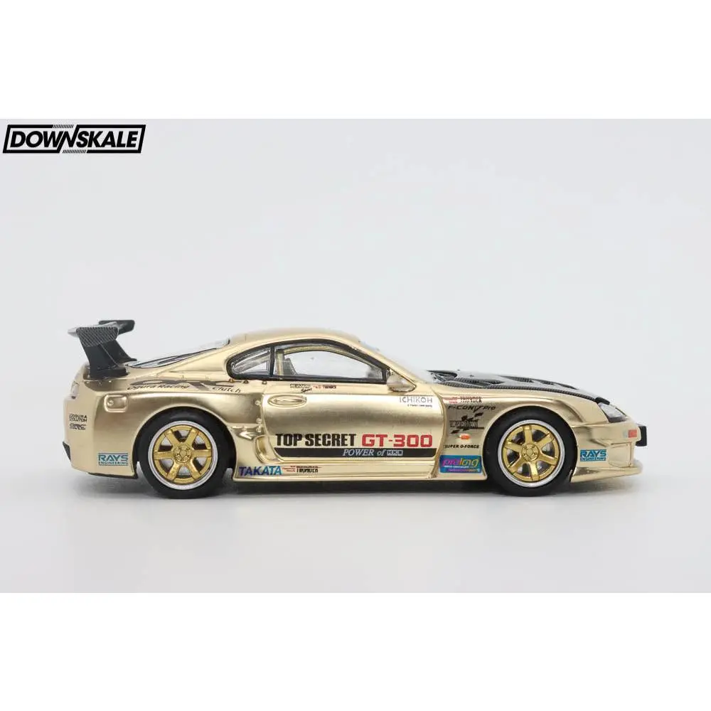 Pop Race Toyota Supra Top Secret GT300 Chrome Gold - TikTok Shop