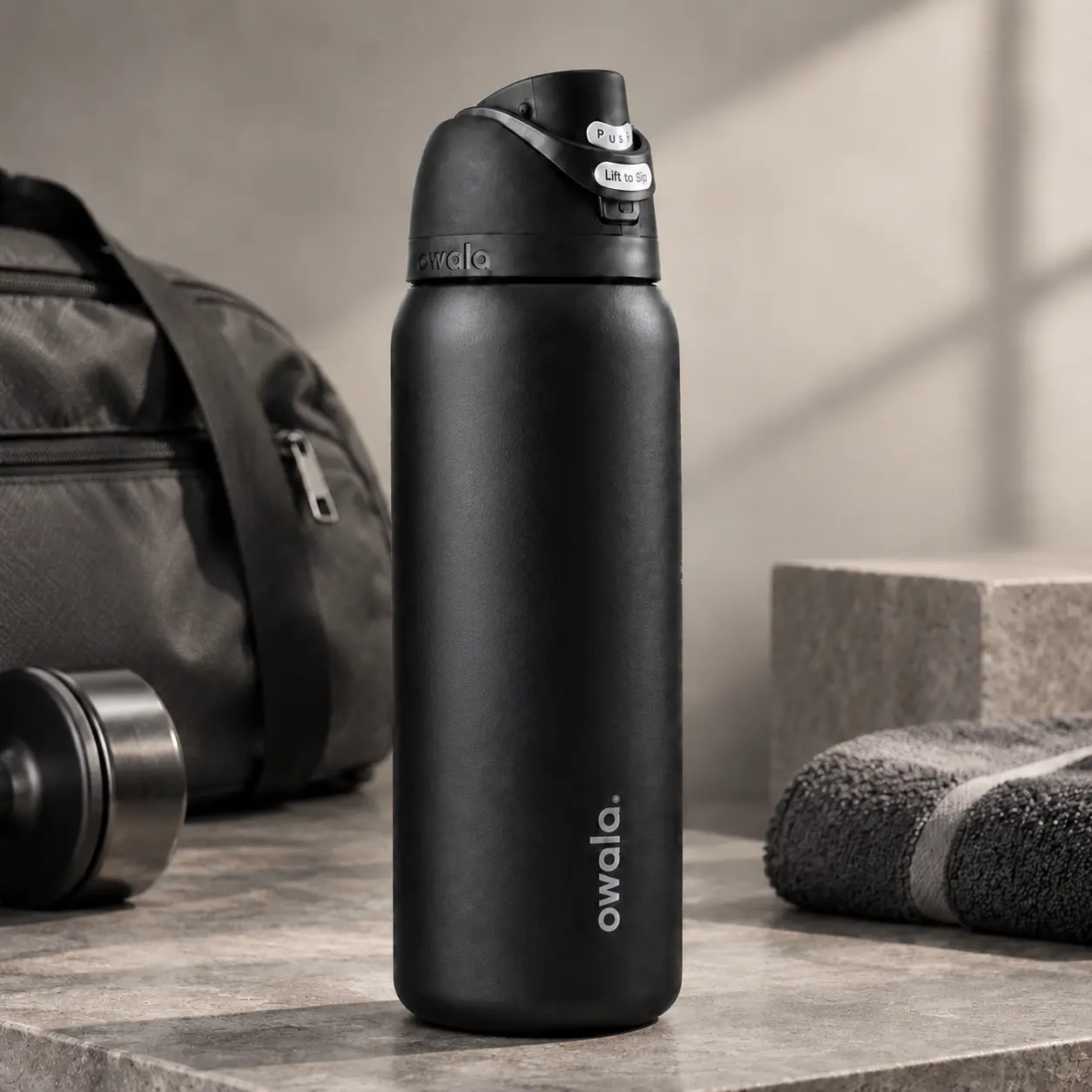 32oz Reusable Insulated Water Bottle with Built-in Straw & Handle, Leakproof Sports Water Bottle, Stainless Steel Tumbler for Gym, Fitness & Outdoor