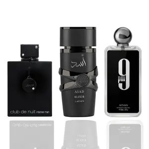 ASAD ELIXIR + 9 PM black + CLUB DE NUIT INTENSE -- 3 Piece bundle