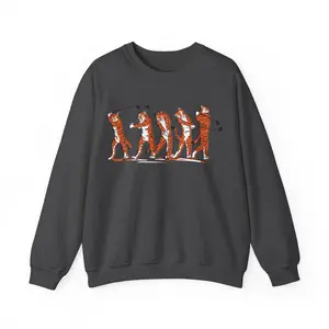 Unisex Tiger Golf Swing Sequence Heavy Blend Crewneck Sweatshirt, Trending Unisex Sweater, For Men, For Women