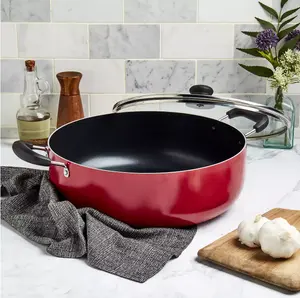 10.5-qt. Aluminum Cooker with Pre-Cooked Food Prep, Ideal for Easy Meal Preparation