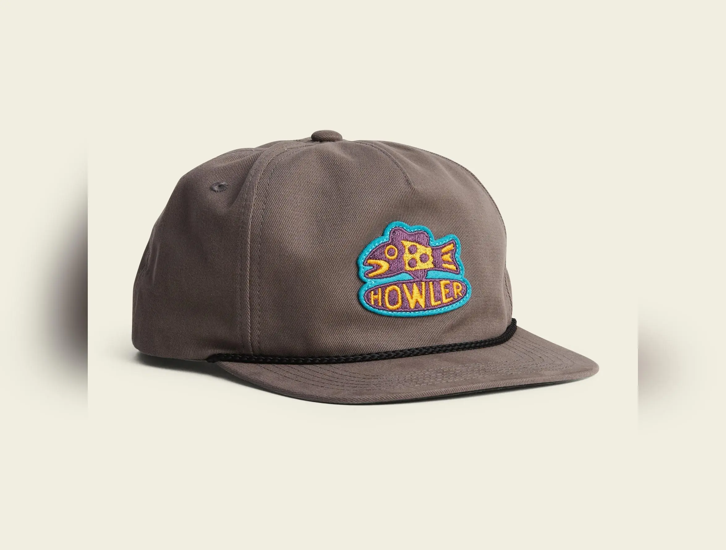 Unstructured Snapback Hats: Something Fishy : Graphite
