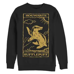 Men's Harry Potter Hufflepuff Badger Sweatshirt