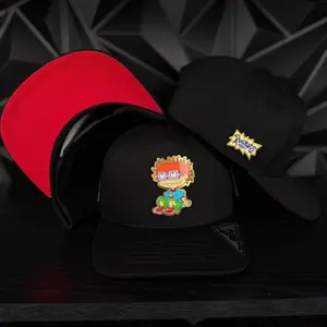 Rug-rats SnapBack hat-black/red
