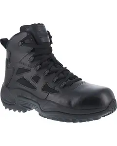 Reebok Men's Stealth 6" Lace-Up Side Zip Work Boot Composite Toe - Rb8674