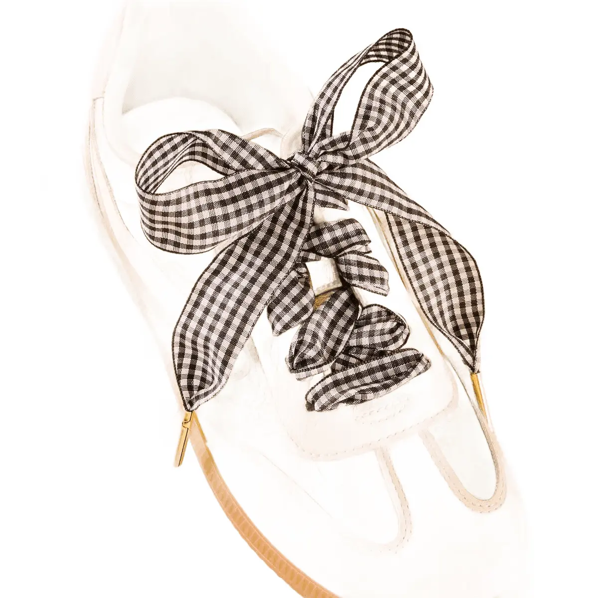 Step It Up Shoelaces: Gingham