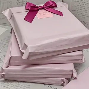 10pcs Pack Self Adhesive Waterproof Mailing Envelopes, Thick Durable Plastic Bags, Poly Mailer, Leak Proof Tear Resistant, Multi Purpose Packaging