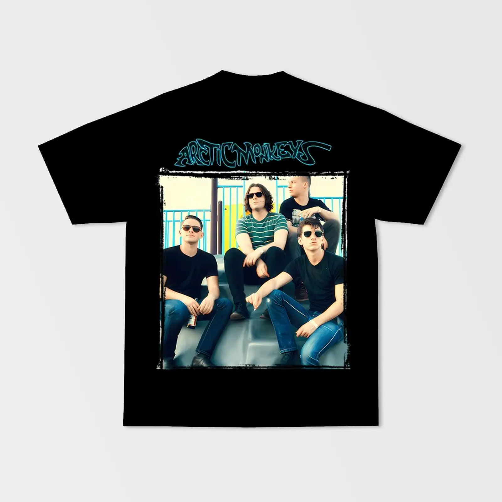 Arctic Monkeys Band T-Shirt Indie Rock Tee YI020401
