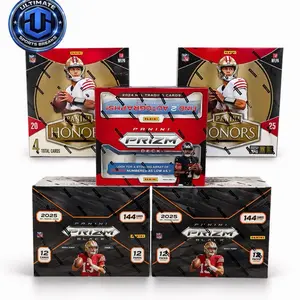 Panini 2025 Prizm Black & Honors Trading Cards - 144 Cards per Box, 12 Packs, 2025 Edition, Ultimate Sports Breaks