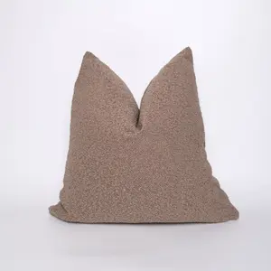 Boucle Pillow: Mud