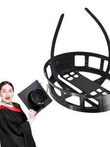 2026 New Original Graduation Cap Headband, Secure Cap & Keep Natural Hair, Ideal for Doctoral/graduate Commencement, Perfect Graduation Gift