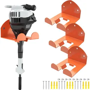 Trimmer Rack Wall Weedeater Hanger for Wall Bracket Organizer Weed Eater Hanger for Grass Trimmer, 3 Pack
