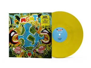 MGMT - 'Time to Pretend' LP (Banana Yellow Vinyl)