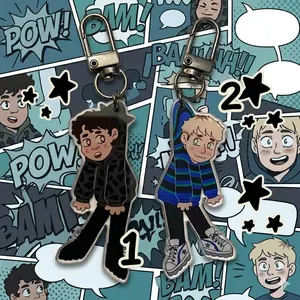 Dan and Phil dangle -  Acrylic keychains