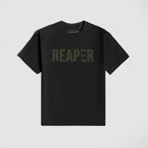 REAPER Tee - Black/Green Menswear Tshirt