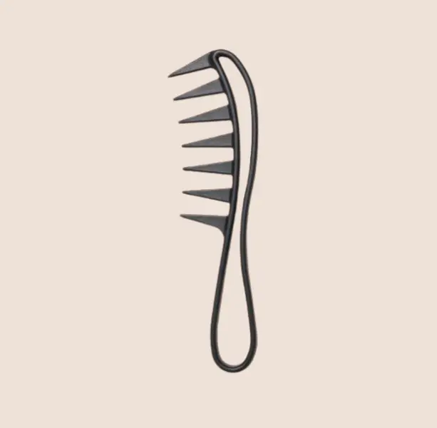L'ANGE HAIR Carbon Fiber Wide-Tooth Comb - Gentle Detangling Comb for Wet or Dry Hair, Smooth Glide L'ANGE HAIR Carbon Fiber Wide-Tooth Comb - Gentle Detangling Comb for Wet or Dry Hair, Smooth Glide