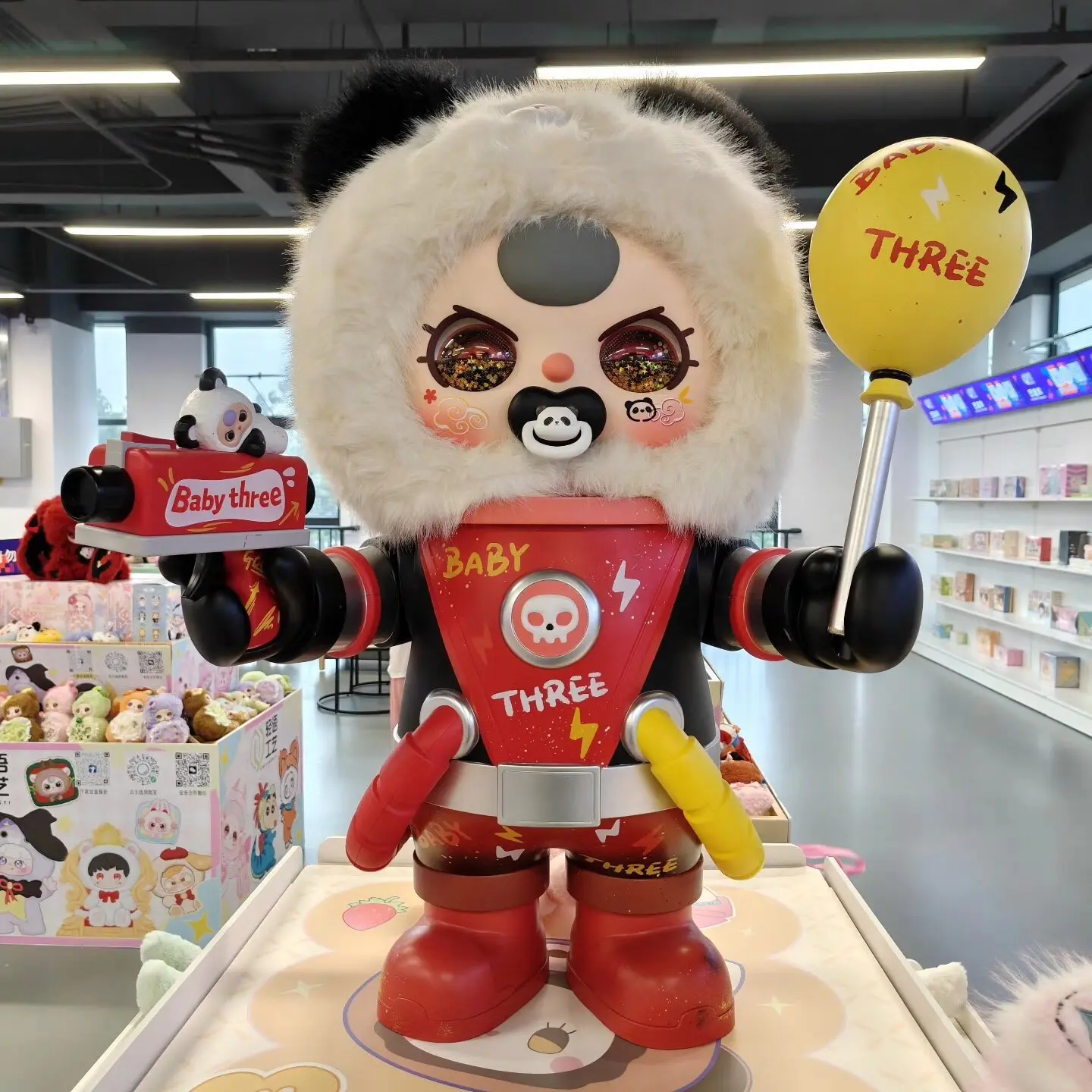 SD3 マウス　トゥ　スリー600% オオカミ　babythree Baby Three 800% Artificial intelligence Plush Style Lucky Bag