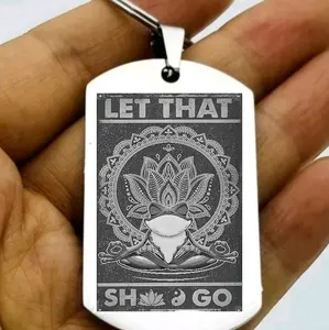 let that shit go zen frog master hot cute keychain