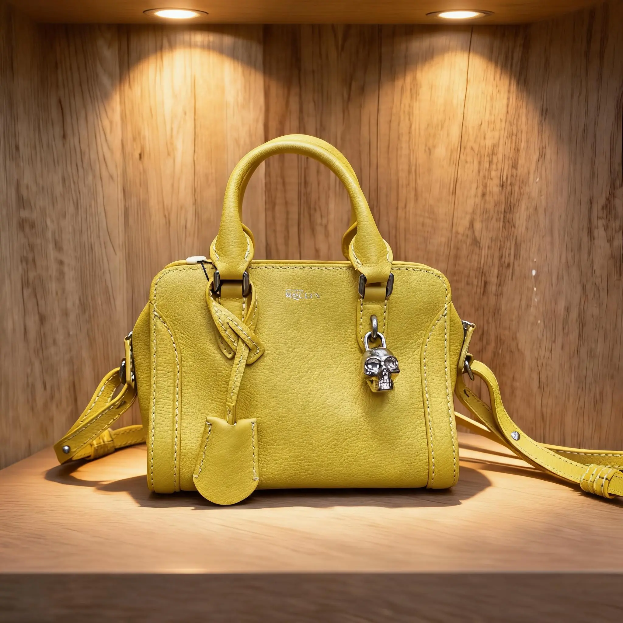 Pre-owned Alexander McQueen Leather Shoulder Bag C0734248618