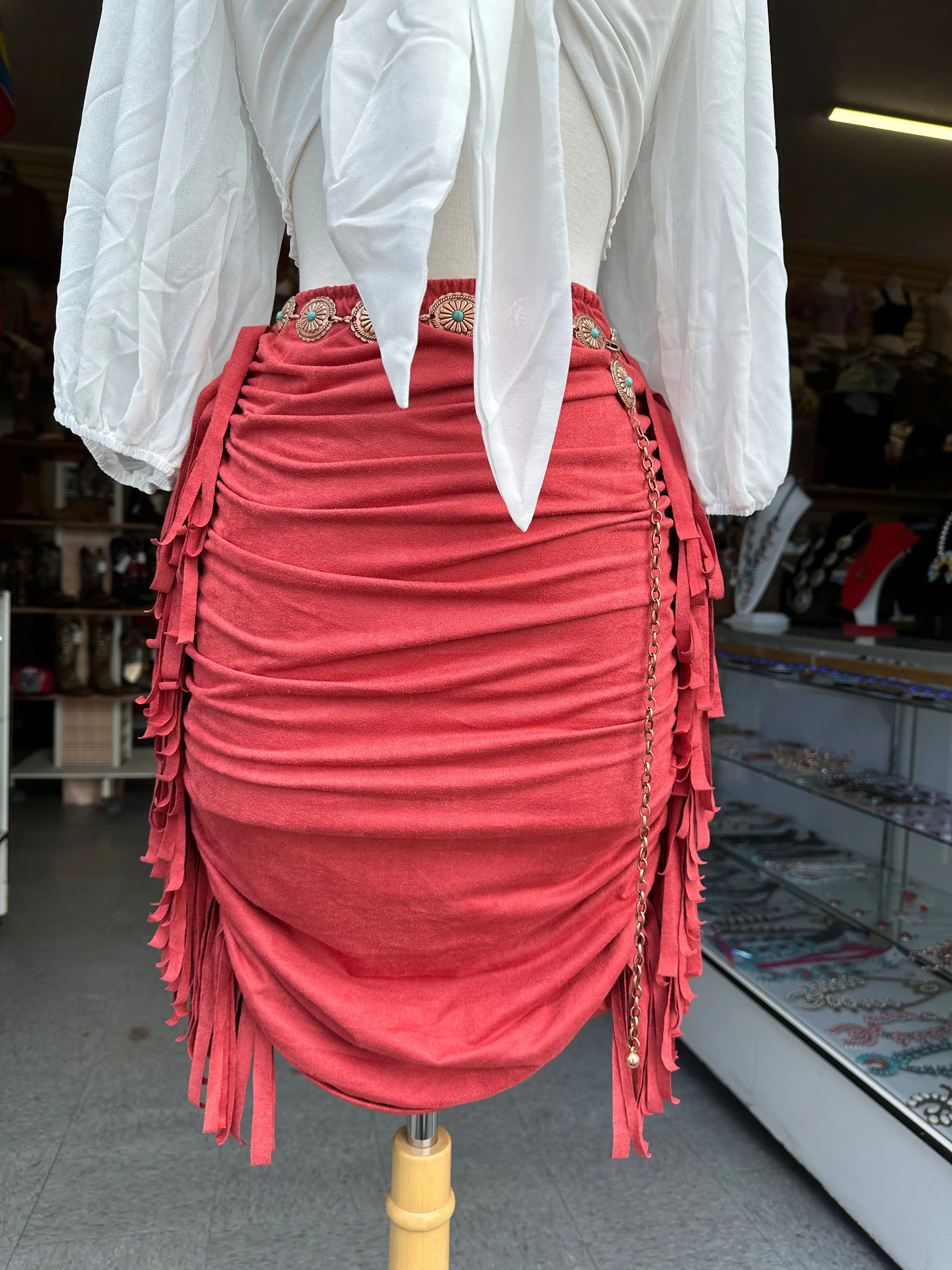 High waist fringe Bodycon skirt High waist fringe Bodycon skirt