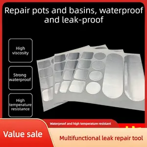 Multifunctional repair tool for pots and pans: waterproof, high-temperature resistant, fire-retardant aluminum foil patch.