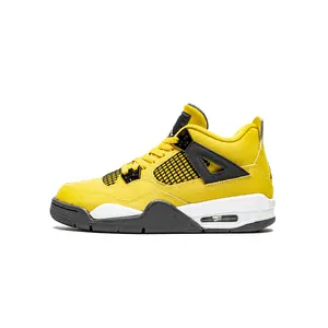 Air Jordan 4 Retro GS "Lightning 2021" Sports Sneaker, Style Code 408452-700 Air Jordan 4 Retro GS "Lightning 2021" Sports Sneaker, Style Code 408452-700