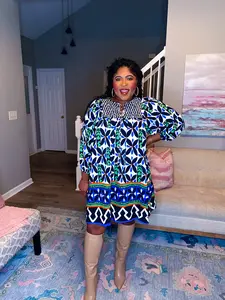 Navy Pickens Dress