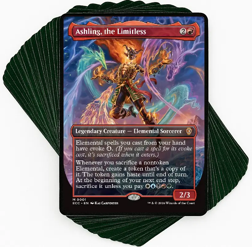 Ashling, the Limitless - Evoke Elementals