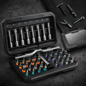 Magnetic Precision Screwdriver Set 24/40-in-1 PC Electronics Repair Tool Kit Multi-Bit