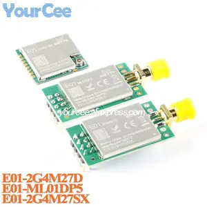 2pcs/1pc E01-2G4M27D E01-ML01DP5 E01-2G4M27SX nRF24L01P nRF24L01 PA LNA Long Range 2.4GHz SPI DIP IoT Wifi Wireless Module