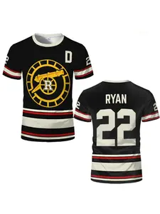 Heated Rivalry Hockey Jersey Summer Outdoor Sports Breathable Short-Sleeve T-Shirt Athletic Shirt Y2K men and women Harajuku Style Casual Fashion Top