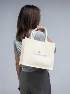 Customized embroidered waterproof beige tote bag,picturetext customization. commemorative gift,gift for mom,Bridesmaid bag,Wedding souvenirs