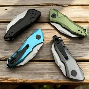 7305/7550/7551/7350/7205/9000 High Quality Kitchen knife,Folding Knife Durable Black Handle EDC Tool for Outdoor Camping Hiking,pocket