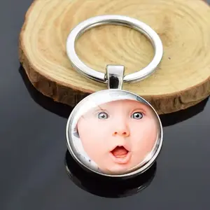 Bubble Keychains Custom - Personalized Photo Keychain Featuring a Unique Image Design