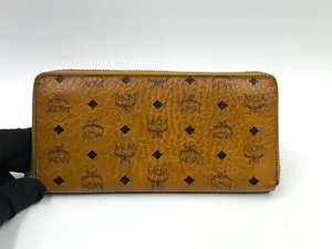 Pre-owned MCM As shown Clutches & Wristlets HZ 5233 Large Aren Zip Around Wallet 26.06.11
