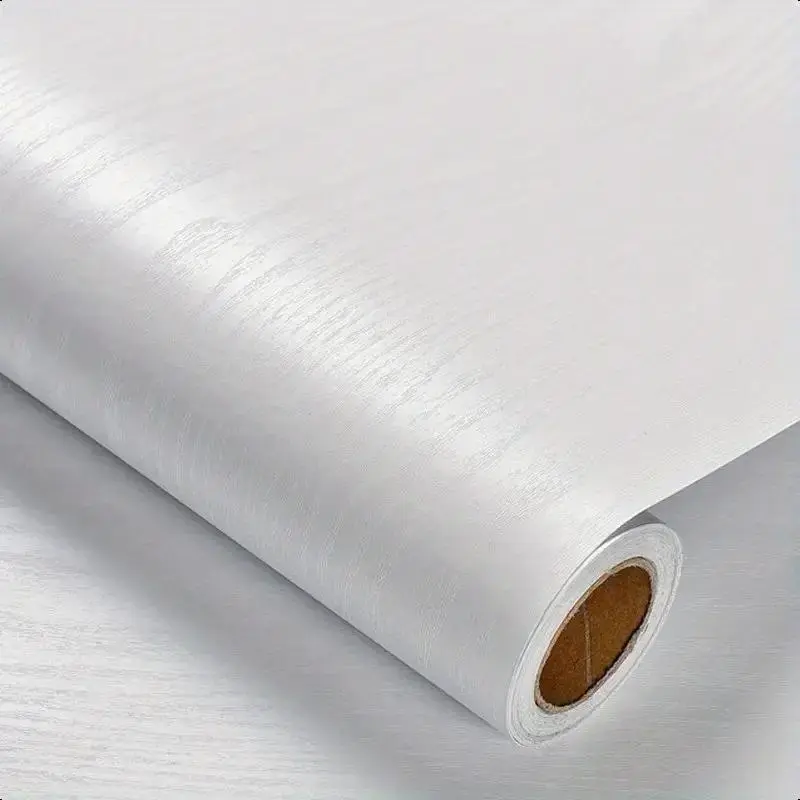 Wood Grain Self-adhesive Wallpaper, Removable PVC Foil for Countertops, Furniture and Kitchen Walls, Easy to Clean, Interior Designer