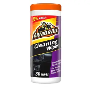 Armor All Interior Car Cleaning Wipes | Car Wipes for Dirt and Dust | 30 Count