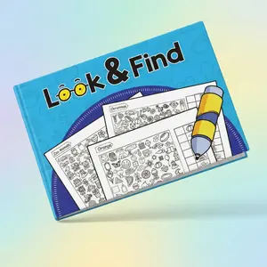 Find It & Color It! Hidden Picture Activity Book for Kids: 100+ Seek and Color Puzzles - Great Educational Gift for Boys & Girls, Ideal for Travel, School & Home Use