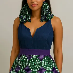 Handmade Fabric Earrings