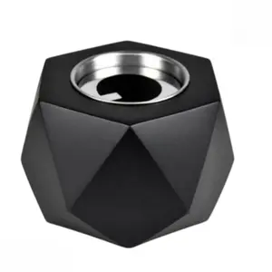 Tabletop Fire Pit Indoor & Outdoor – Mini Fire Bowl Portable Personal Fireplace for Patio, Garden, Balcony & Home Decor – Clean Burning Ethanol Fire Pit Bowl, Modern Tabletop Fireplace