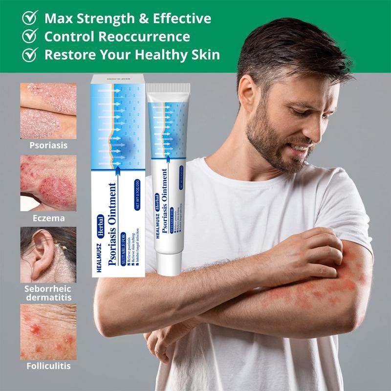 Maximum Strength Anti-Fungal Cream – Targets Psoriasis, Ringworm, Athlete’s Foot, Tinea, Eczema – 100% Plant-Based & Steroid-Free – Soothes Itch, Repairs Dry Skin, Prevents Flare-Ups