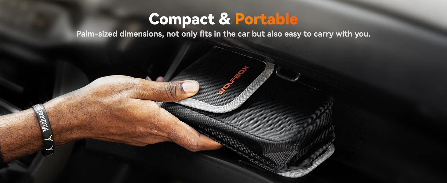 WOLFBOX 2000A Jump Starter 12000mAh Battery Jumper Starter Portable with LED Display 12V Car Battery Jump Starter Pack for 7L Gas 6L Diesel Engines with Booster LED Light Jumper Cables Lifetime Warranty