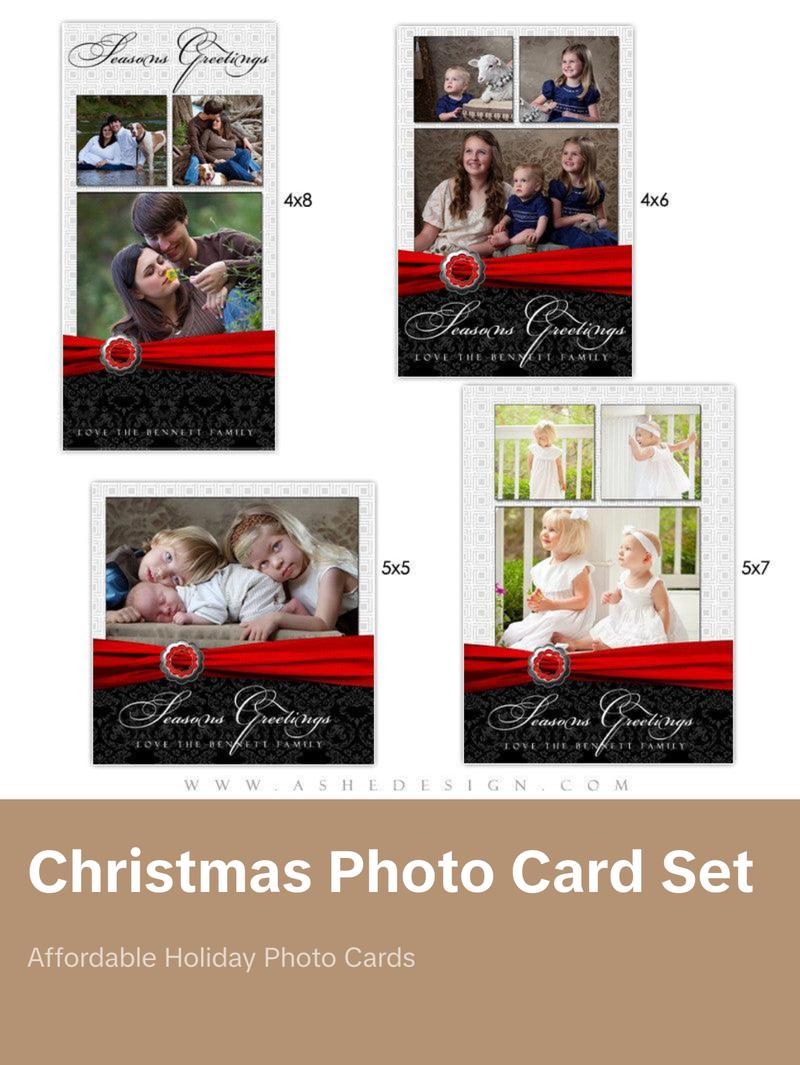Christmas Photo Card Set - Top Shelf Christmas Photo Card Set - Top Shelf