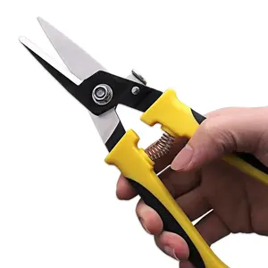 Professional Iron Scissors Snips Scissorwire Electric Shear Cutter All Purpose Use Gardening and Florist Shears
